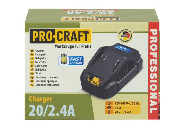 Зарядний пристрій Procraft Charger 20/2,4А (030291)  