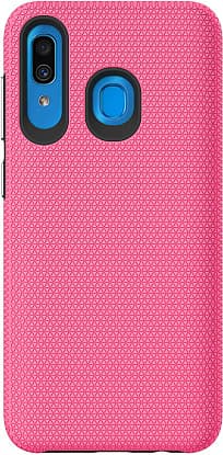Чехол-накладка TOTO Triangle TPU+PC Case Samsung Galaxy A20/A30 Pink