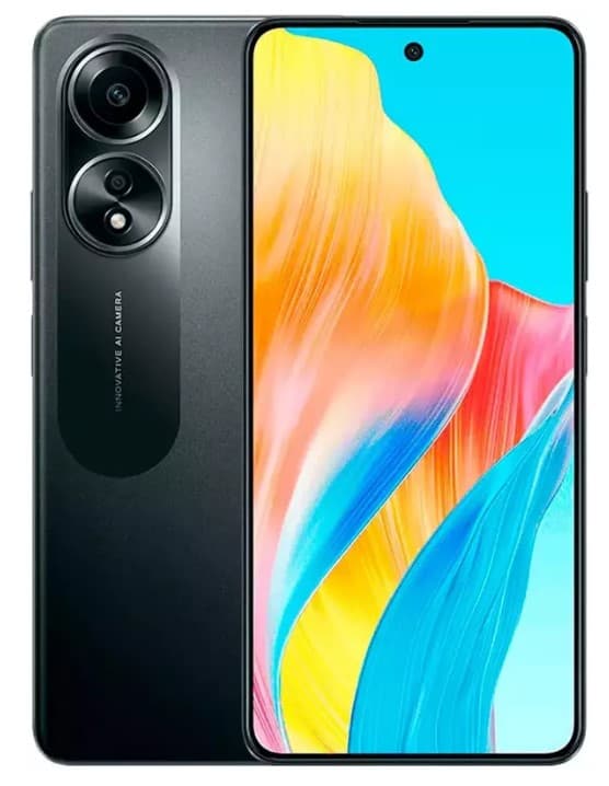 Смартфон OPPO A58 6/128GB (glowing black)