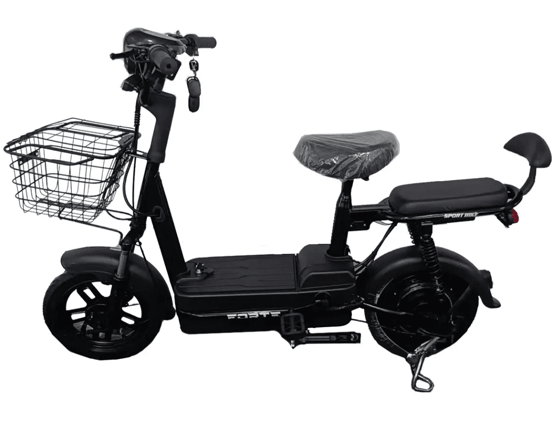 Велоскутер акумуляторний FORTE LUCKY WS350 Сірий(+акумулятор 12V15A/12A 4шт)