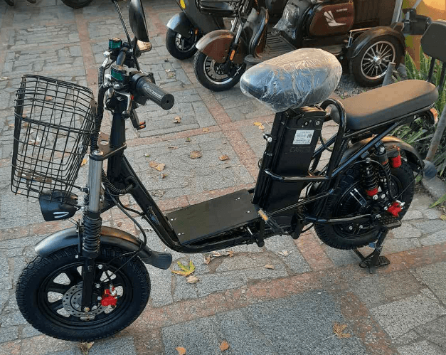 Електровелосипед дорожній PARTNER CARGO 16" 60V/21Ан 1КВТ/6 АМОТИЗАТОРІВ / лит диск. ДИСК ГАЛЬМ