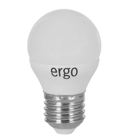 Лампочка Лед ERGOStandard G45 Е27 4W 220V Тепл.Бел. 3000K Мат. н/Дим