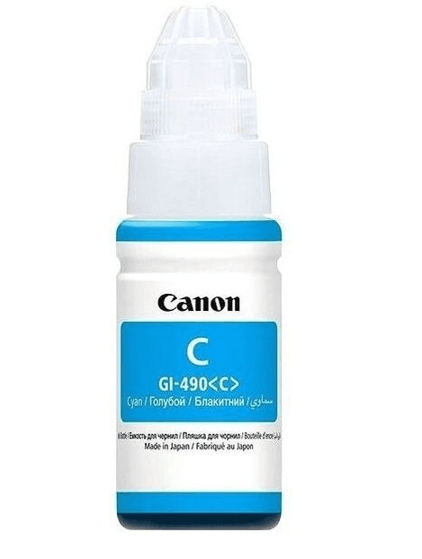 Чорнило Canon PIXMA GI-490 G1400/G2400/G3400 Cyan 70ml