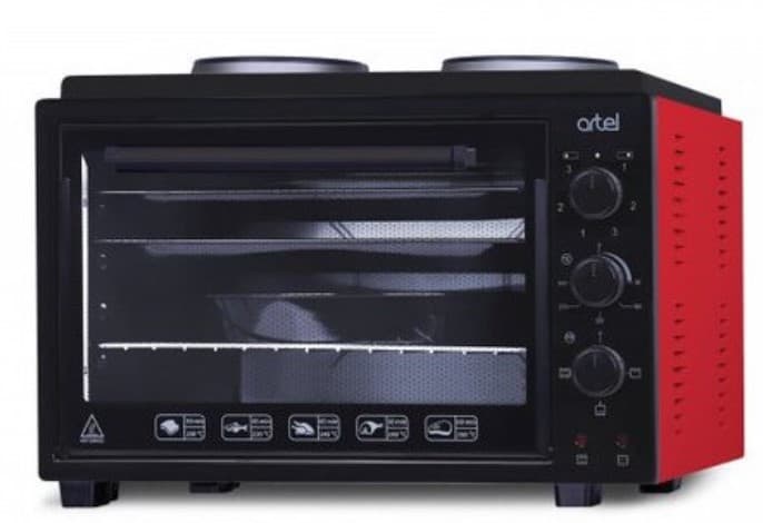 Піч електрична ARTEL MD-3614 чор-черв (36л)