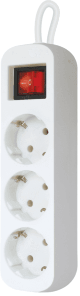 Подовжувач DEFENDER (992330)S318 1.8m 3роз. switch white UA
