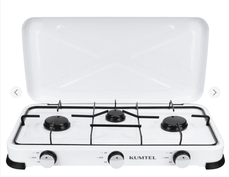 Поверхня газова KUMTEL HGCL-1030W (3 камфорна)