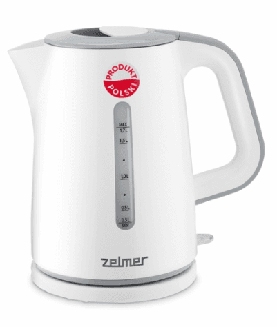 Електрочайник ZELMER ZCK 7620S пласт (1,7л)